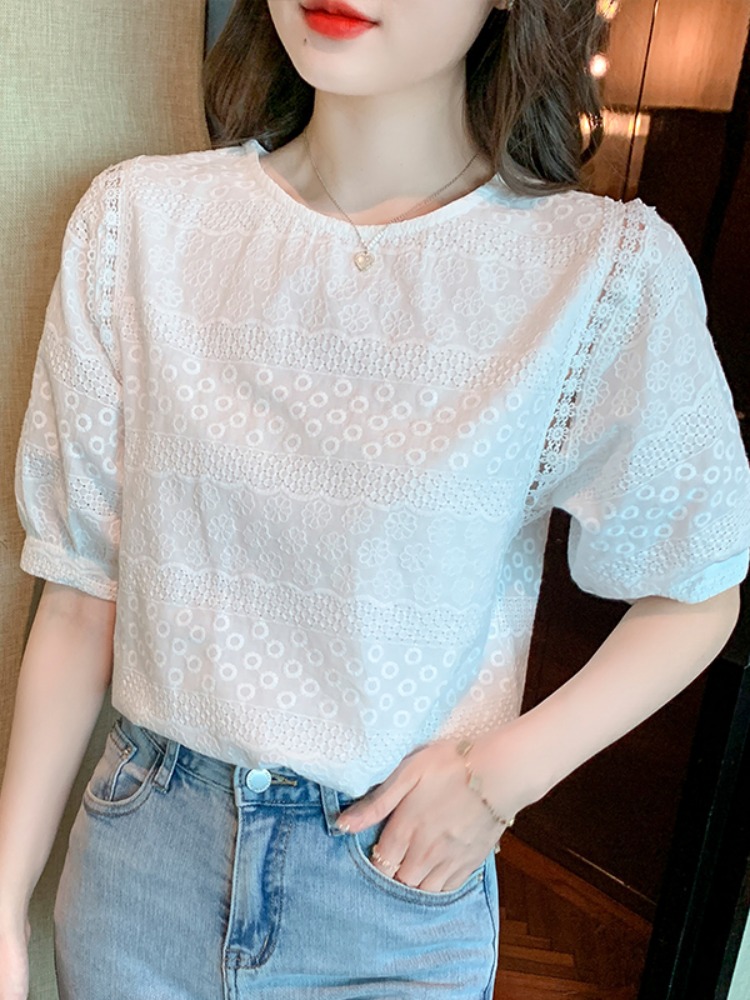 OD021: áo sơ mi nữ cao cấp họa tiết nổi