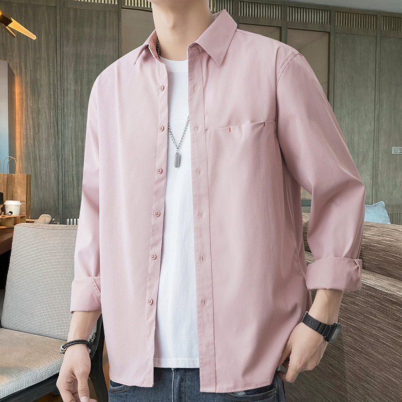Mã B023: áo khoác sơ mi dài tay dáng rộng hợp thời trang