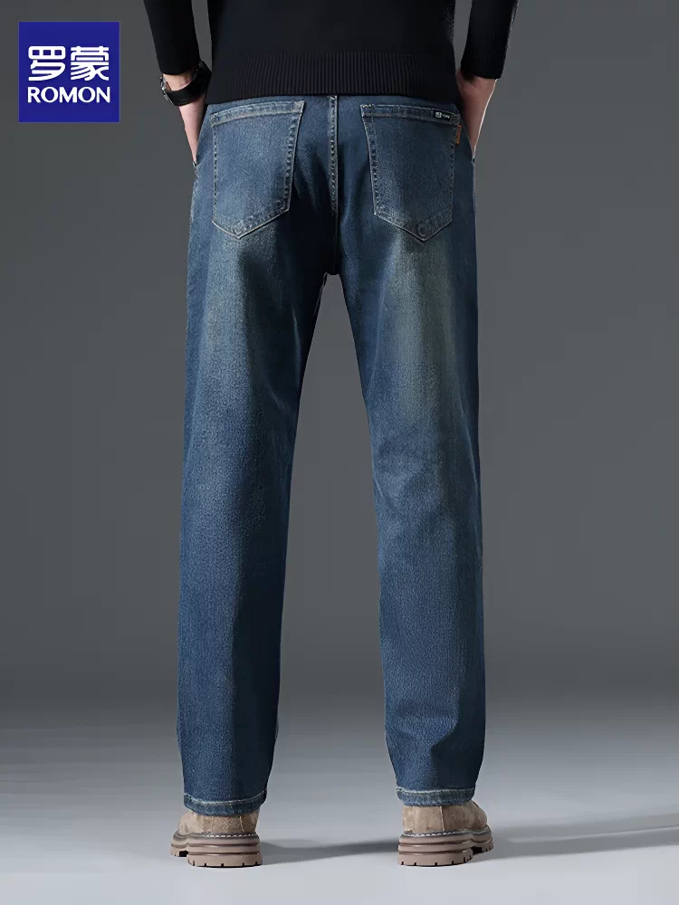 OH174: Quần jeans nam cao cấp Romon, kiểu dáng mới