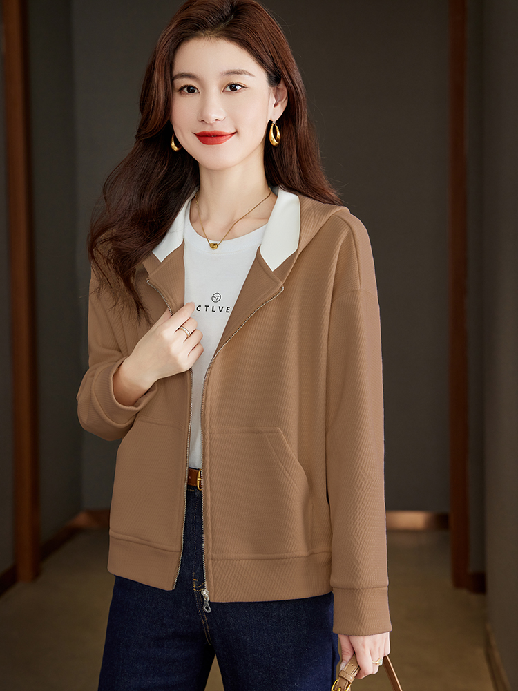 OD878: áo khoác nữ có mũ màu trơn cao cấp mùa đông