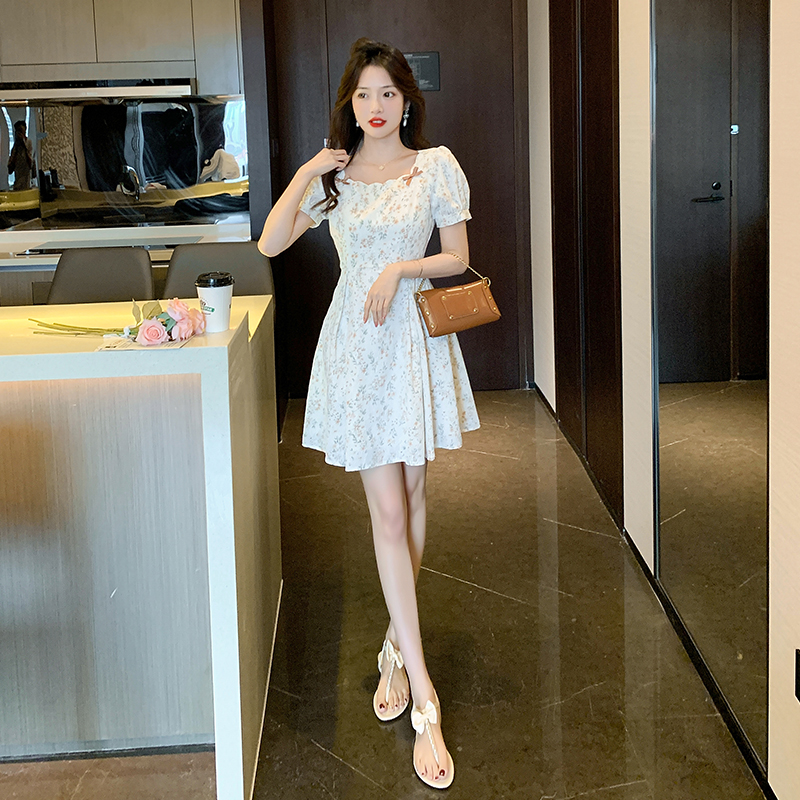 OD102: váy voan kiểu Pháp cao cấp