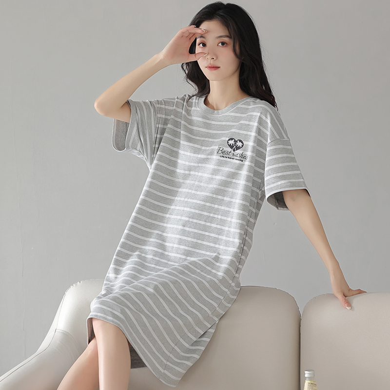 OE536: Váy ngủ Kazhilian bằng cotton nguyên chất