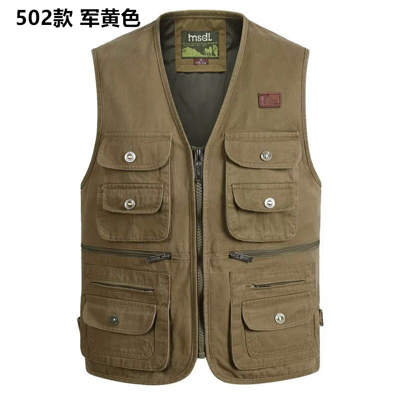 OE336: Áo khoác vest nam cao cấp áo ghi lê cotton dành cho nam cao cấp giới trung niên