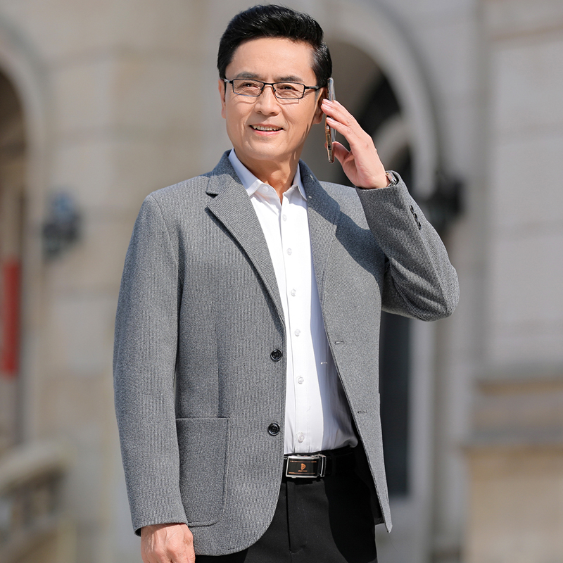 OD930: áo khoác vest nam trung niên mới cao cấp PC tây âu