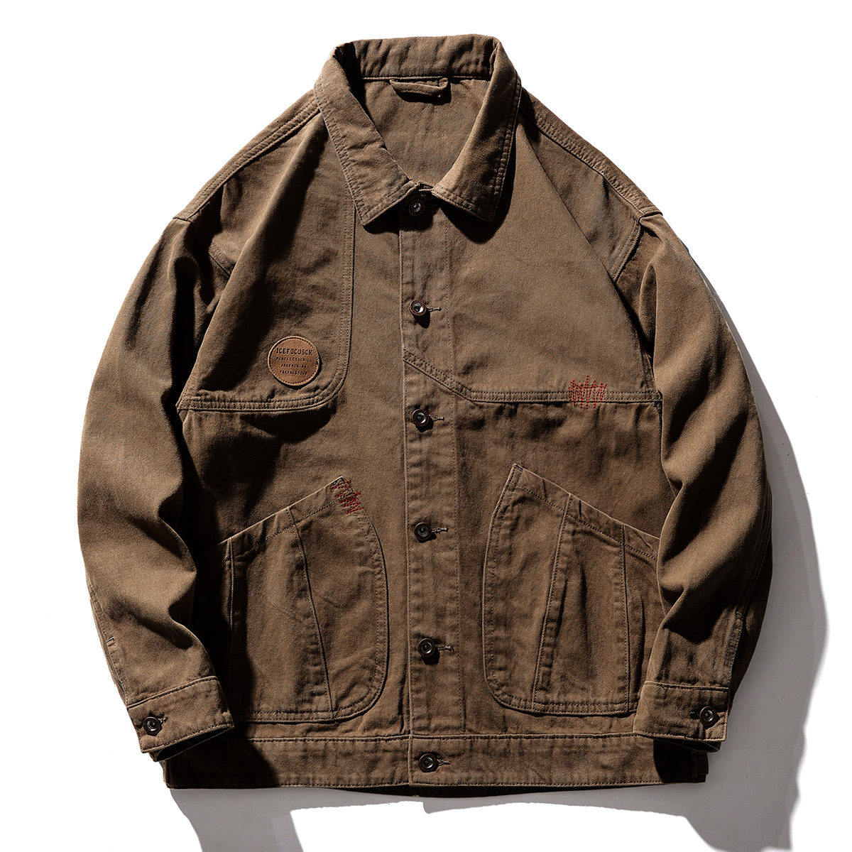 OD383: Áo khoác nam denim thương hiệu hợp thời trang