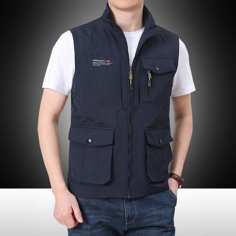 OH059: Áo vest gile nam ngoài trời, kiểu dáng du lịch