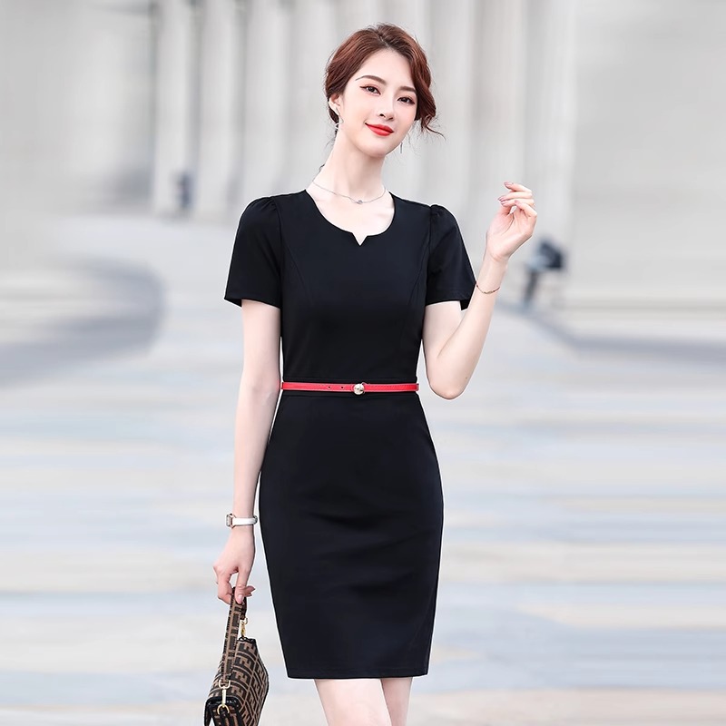 OD085: đầm cao cấp công sở thiết kế