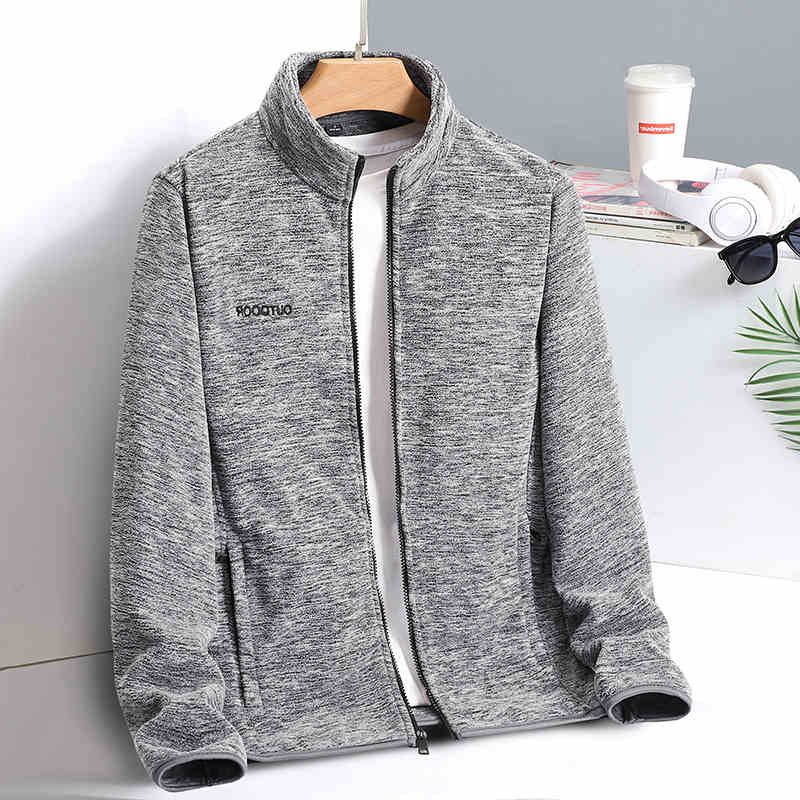 C307: áo khoác nam mùa thu đông Plus lambswool