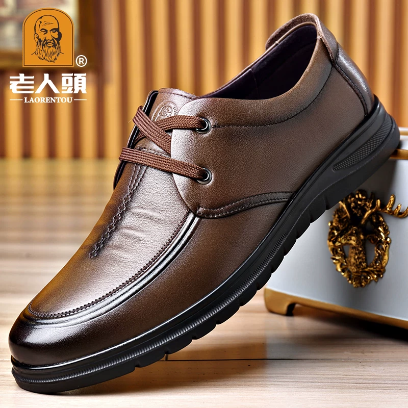OH108: Giày nam cao cấp kiểu cổ điển  giày da công sở nam cao cấp thường ngày, da thật