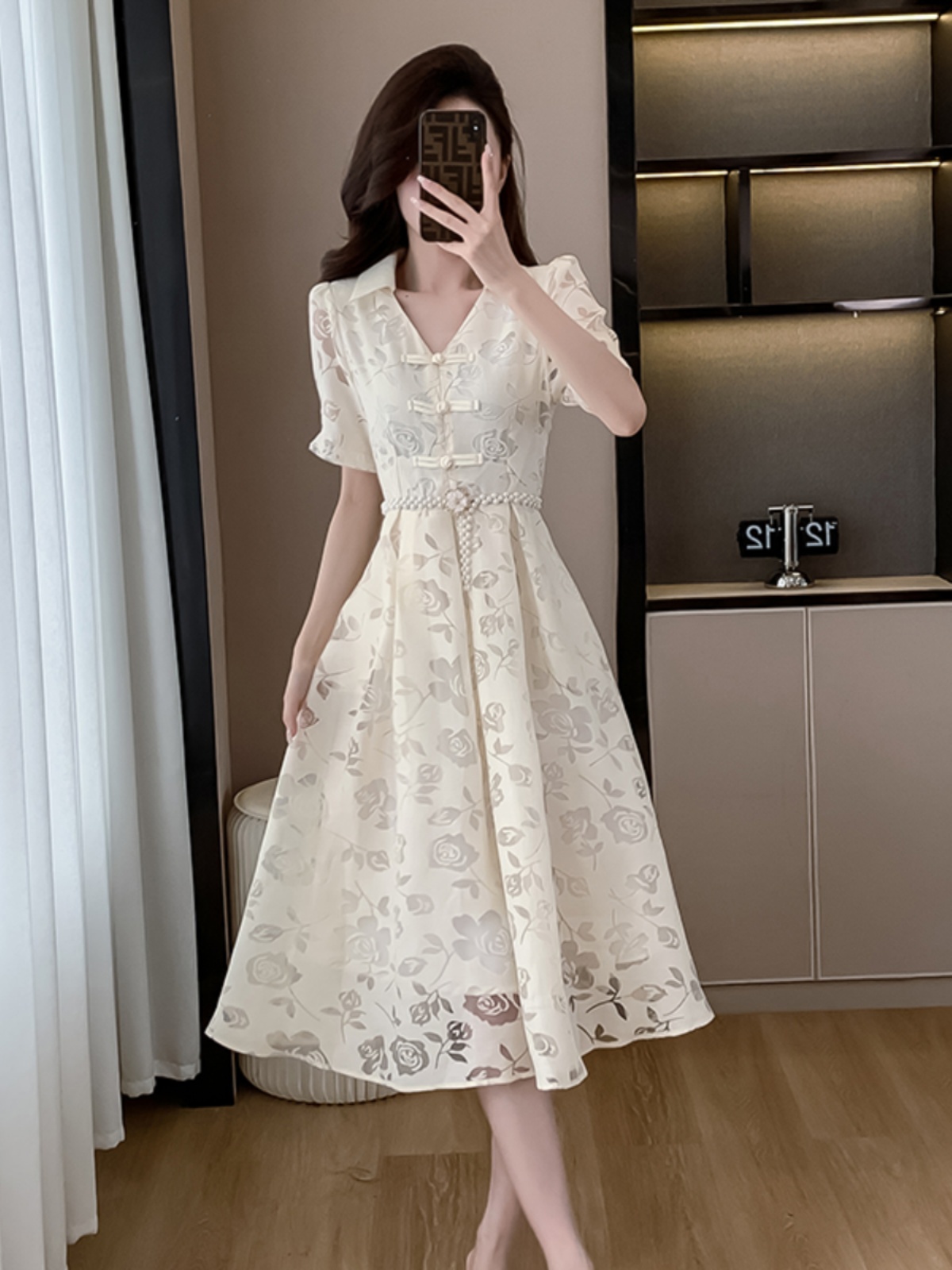 OD642: Đầm nữ cao cấp phong cách Trung Hoa