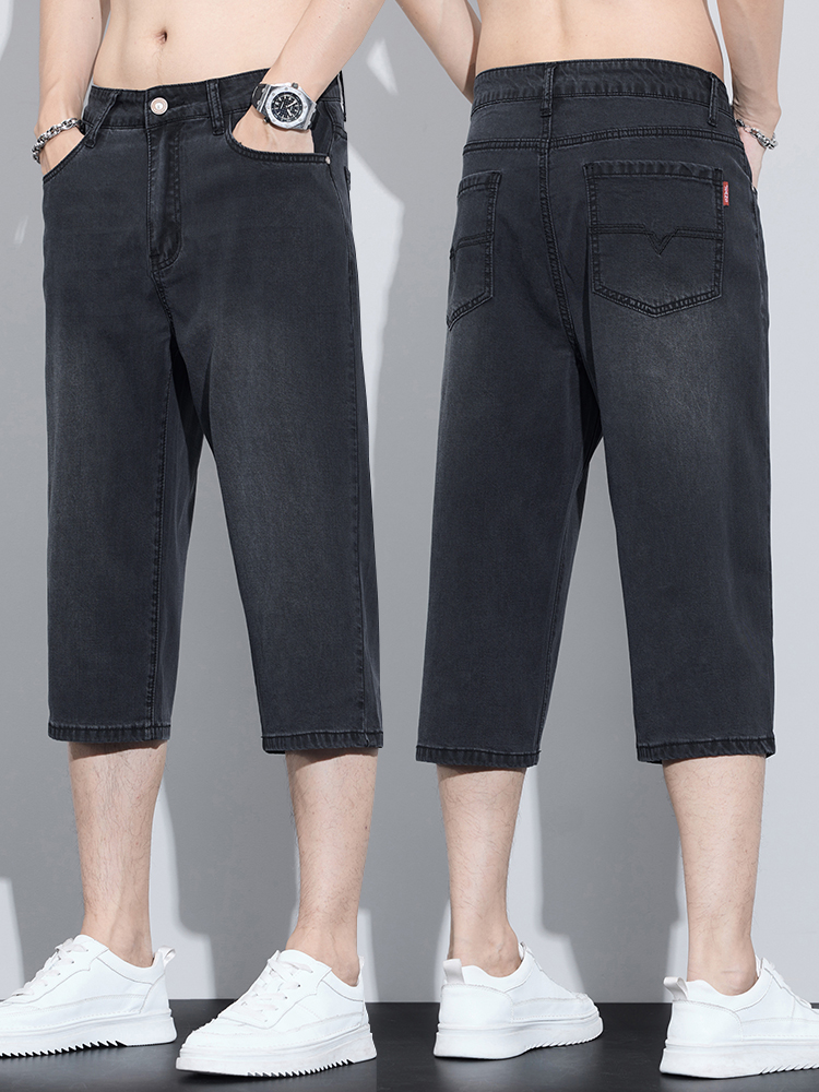 OE673: Quần short denim nam cao cấp quần nam cao cấp thương hiệu thời trang Tencel