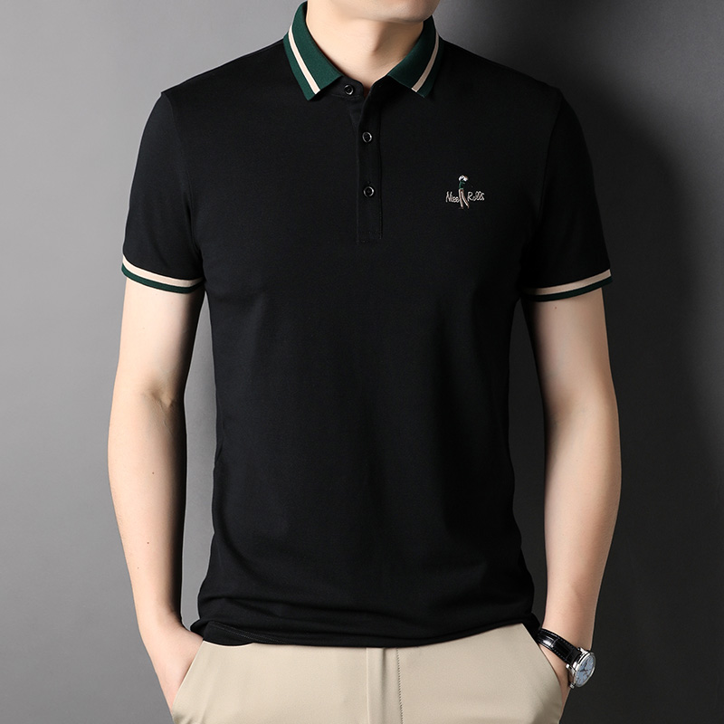 OD303: áo sơ mi nam cao cấp polo cổ phối chất cotton