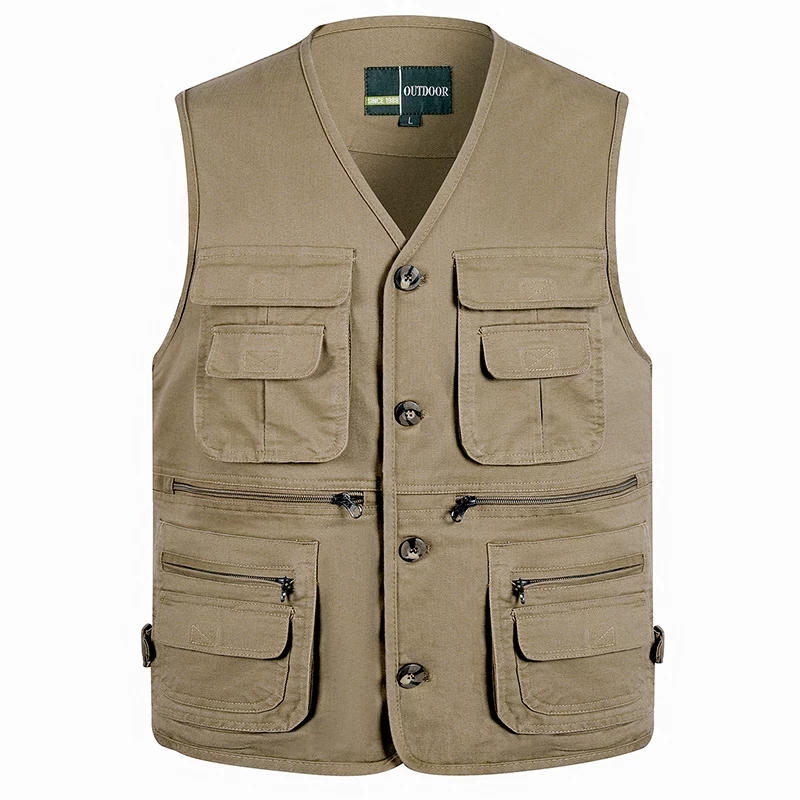 OH011: Áo khoác gile vest cho bố, áo vest cotton