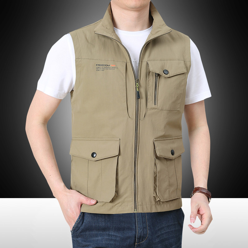 OH059: Áo vest gile nam ngoài trời, kiểu dáng du lịch