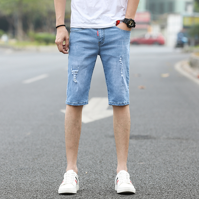 OE868: Quần short denim mùa hè cho nam