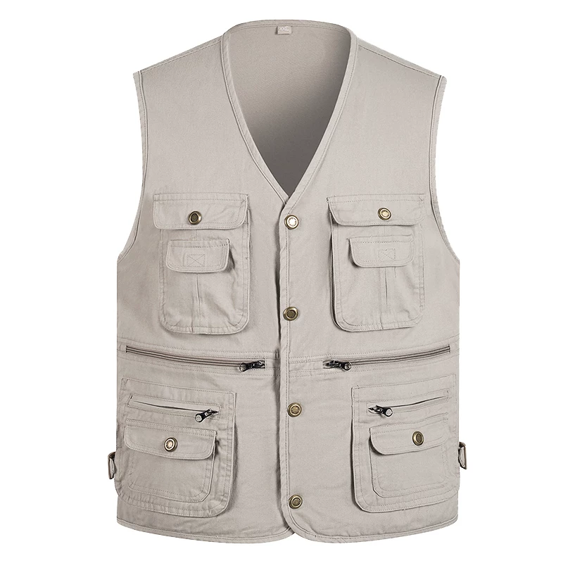 OH011: Áo khoác gile vest cho bố, áo vest cotton