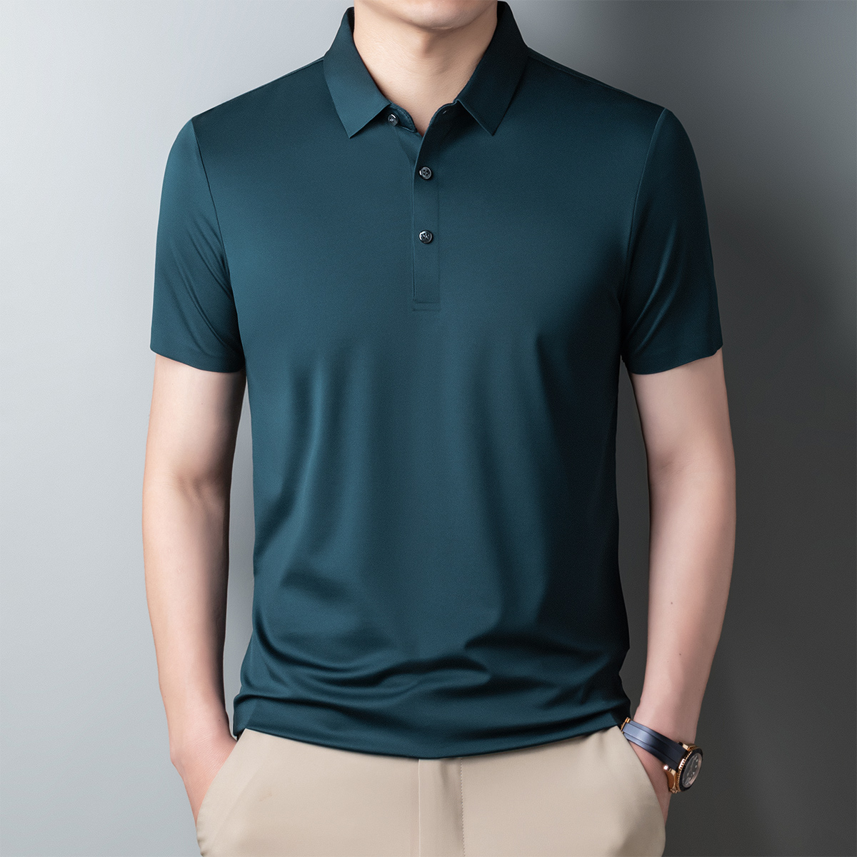 OD373: Áo thun nam ngắn tay sợi tre