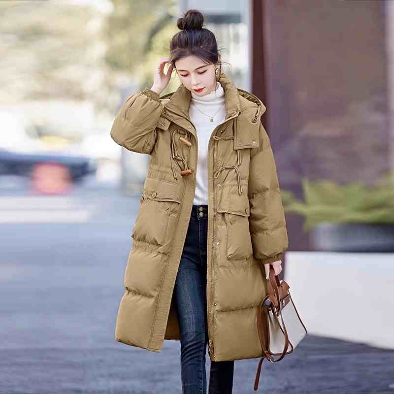 OC260: áo khoác nữ mùa đông dày áo khoác cotton ấm áp