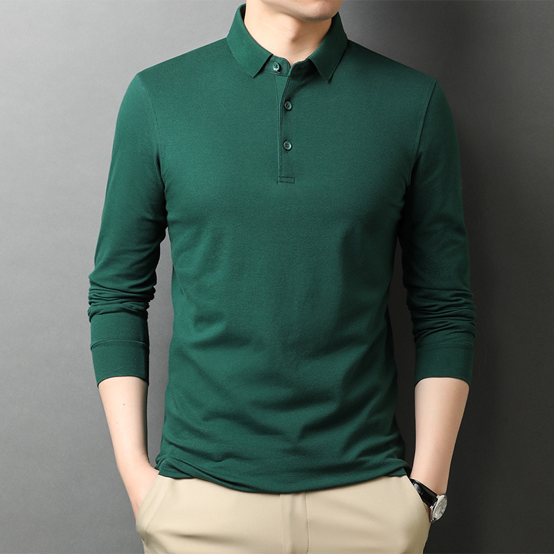 OD342: Áo thun nam dài tay cổ Polo