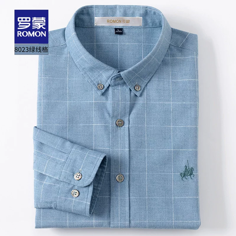 OH002: Áo sơ mi dài tay nam Romon