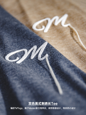 Mã A783: áo sơ mi nam mùa thu Mỹ retro dài tay cổ chữ V