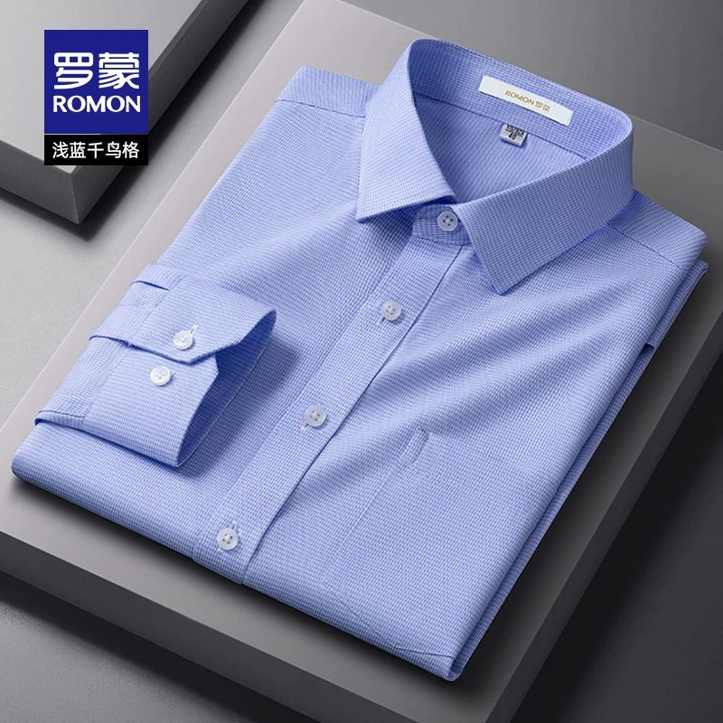 OE999: Áo sơ mi nam Romon kẻ sọc phong cách công sở