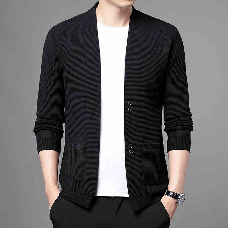 OC323: Áo khoác len cardigan nam cao cấp