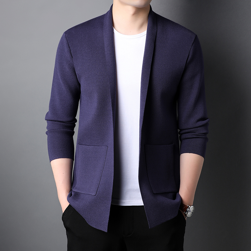 Mã B228: Áo Khoác Cardigan Nam phong cách Hàn Quốc