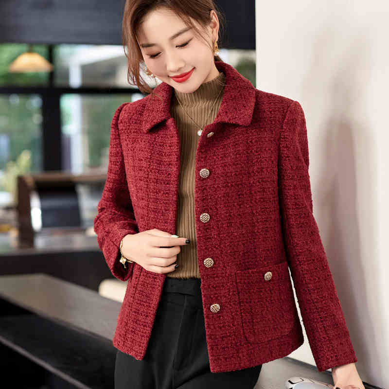 OC475: Áo khoác nữ phong cách dành cho nữ mùa thu đông