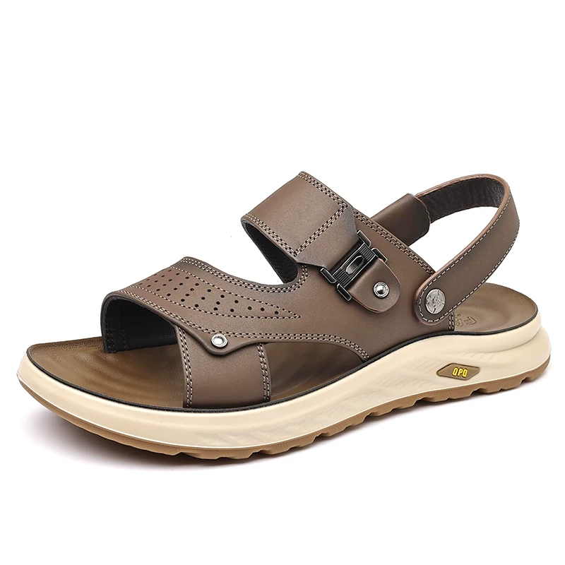 OH098: Giày dép sandal dành cho nam cao cấp đế cao su mềm