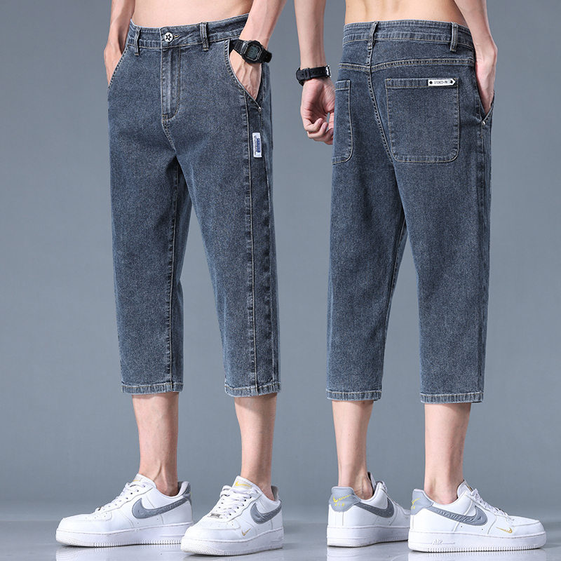 OE684: Quần lửng Jeanswest quần short denim nam cao cấp mùa hè kiểu dáng mỏng thời trang