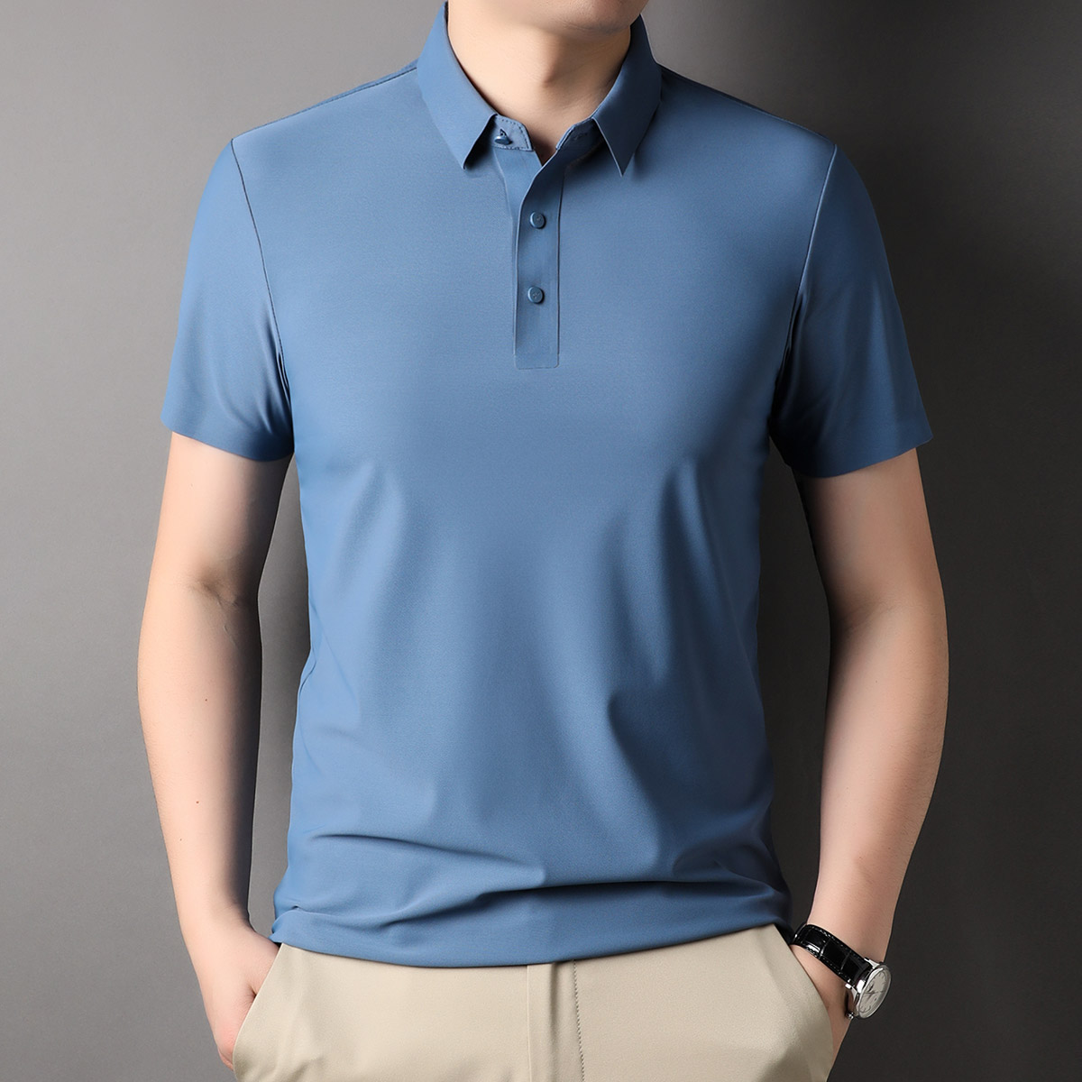 OD328: áo sơ mi nam polo áo thun nam ngắn tay