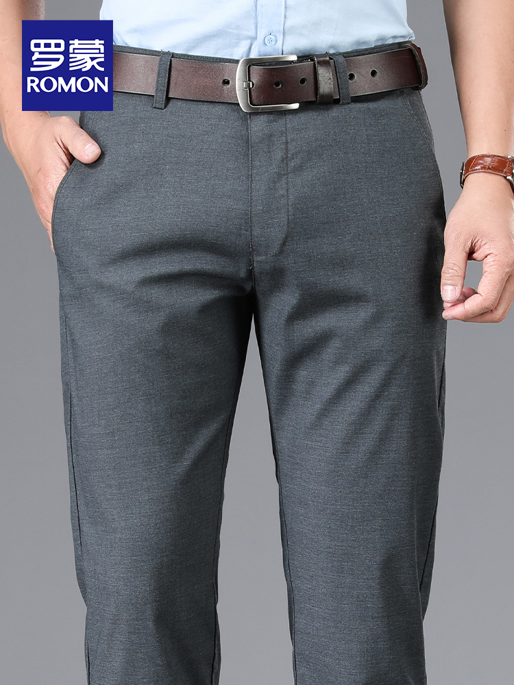 OD423: Quần Âu nam Slim Luo Meng Mùa Hè Tencel