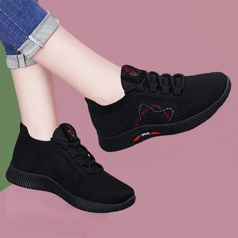 OE021: giày thể thao nữ vải cao cấp