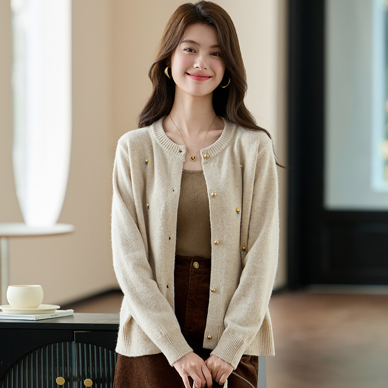 OD848: áo khoác len nữ mùa đông cao cấp mặc ngoài