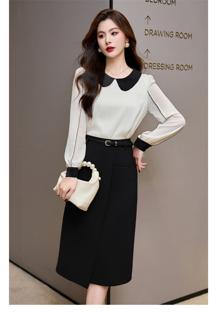 OD659: set áo váy cao cấp phong cách Pháp