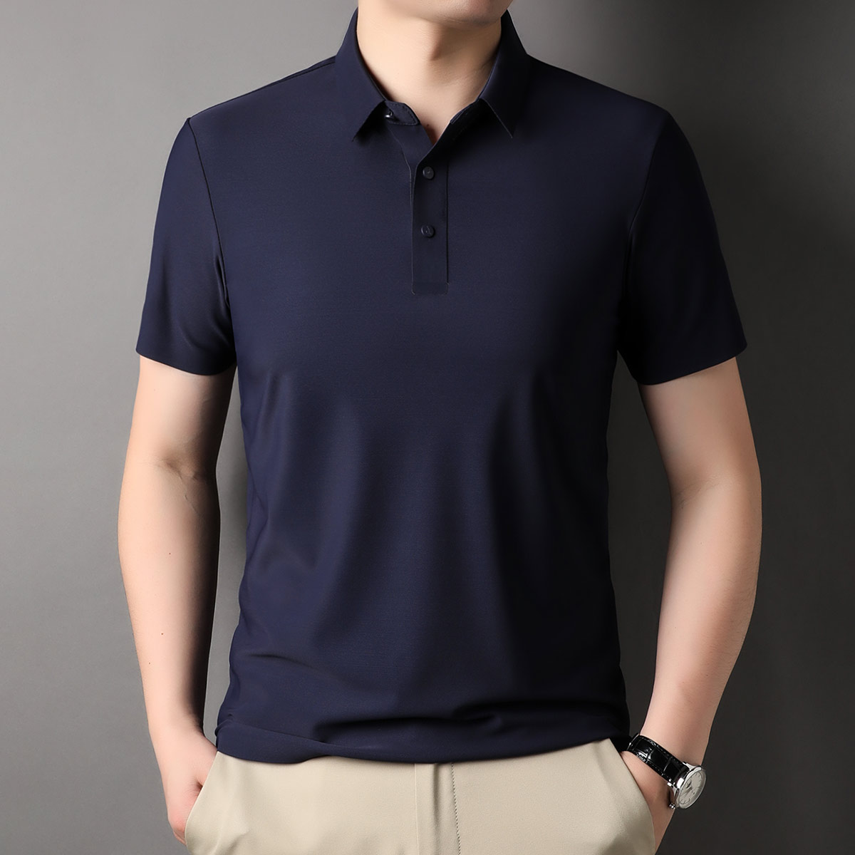 OD341: áo thun nam Polo kháng khuẩn