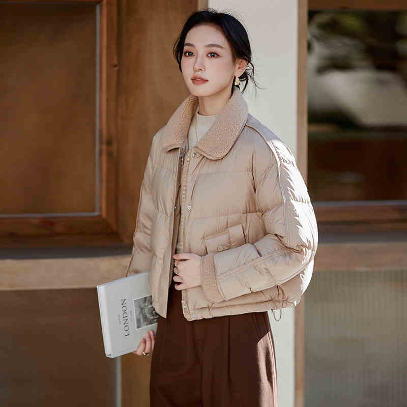 OC173: áo khoác nữ đẹp phao lông vũ mùa đông Pc hàn quốc cao cấp