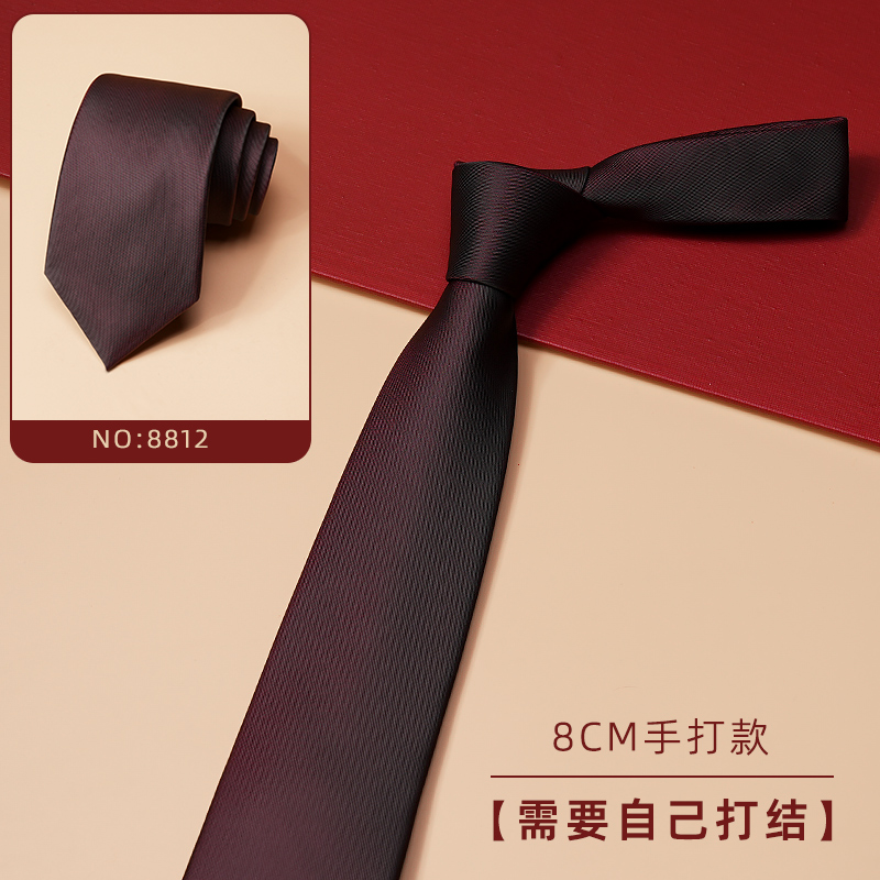 OD401: Cà vạt nam màu đỏ twill cao cấp