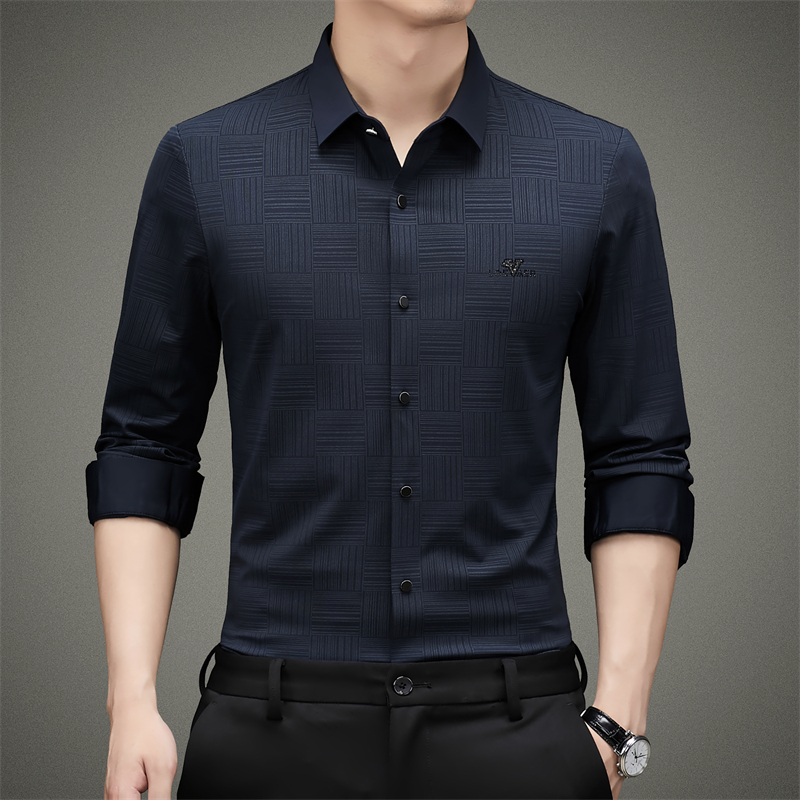 Mã A502: Áo Sơ Mi Nam Công Sở Chống Nhăn cao cấp