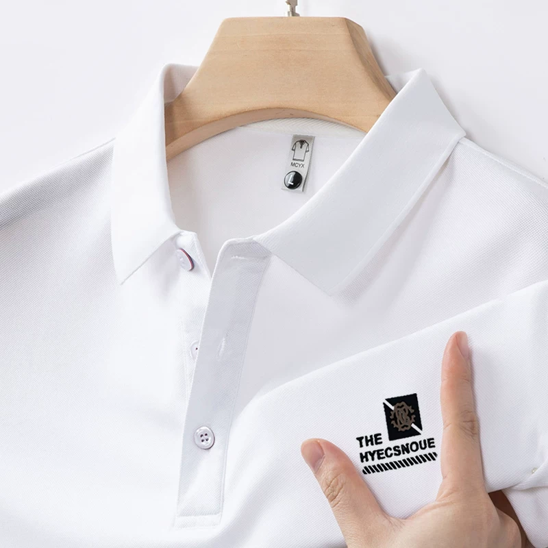OH021: Áo Polo nam tay ngắn thoáng khí Woodpecker, kiểu dáng mùa hè