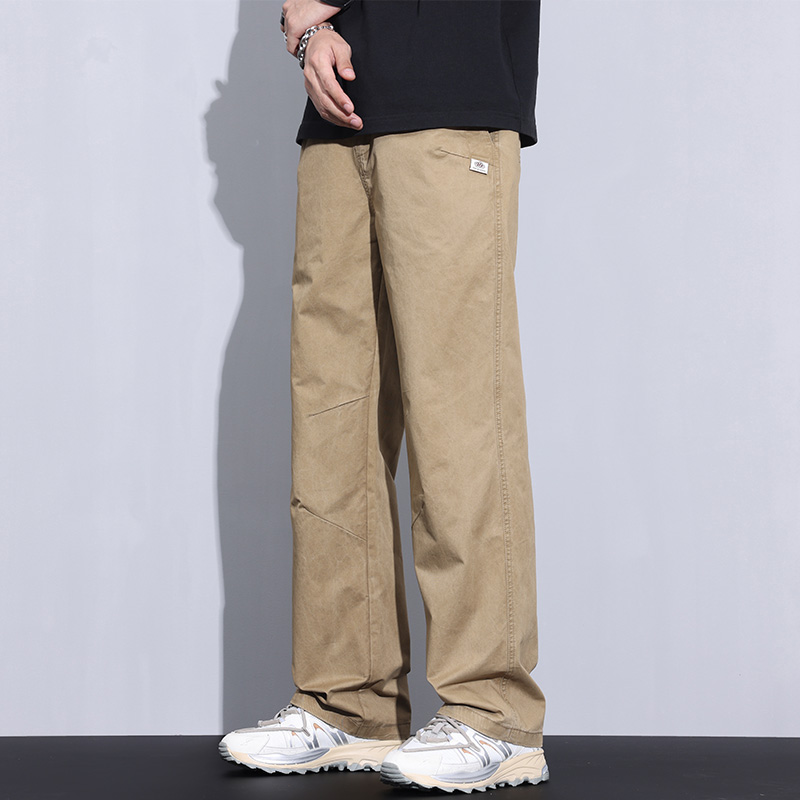 OE132: Quần nam cao cấp Semir quần ống rộng thẳng kiểu Mỹ