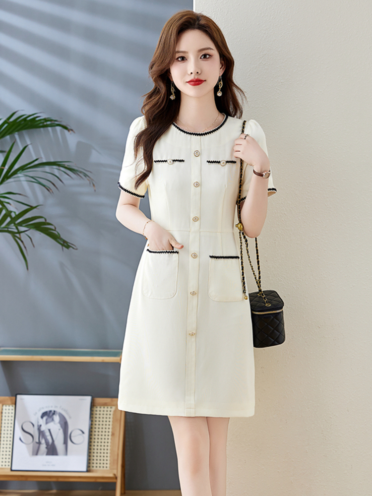 OD616: đầm đẹp suông thiết kế kiểu hàn quốc