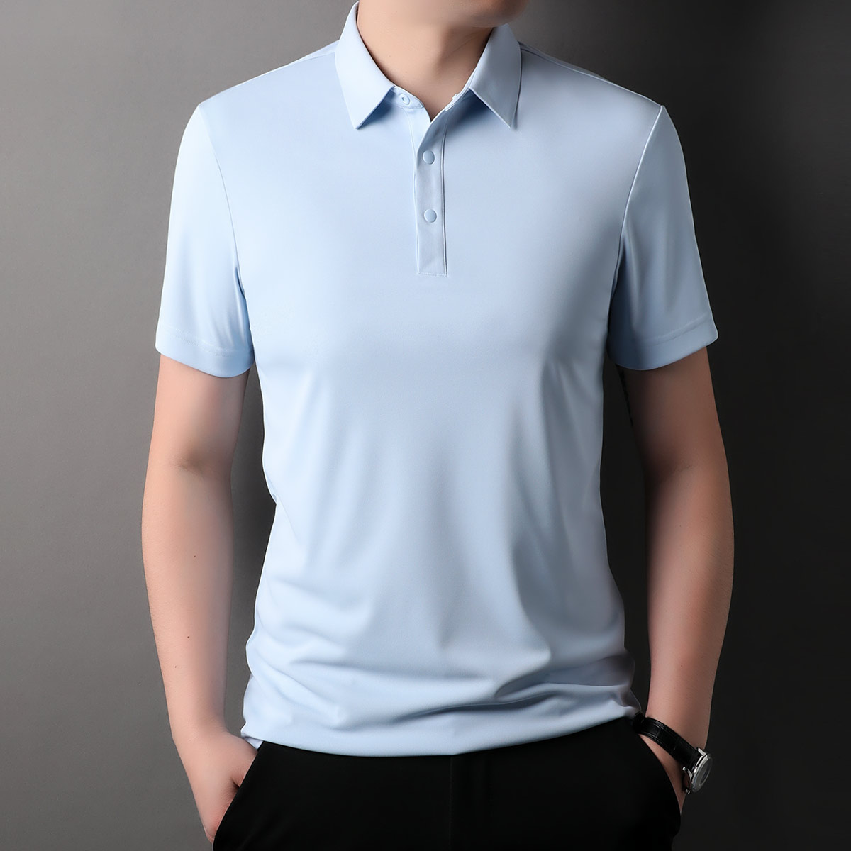 OD330: Áo sơ mi nam Polo nửa tay thoáng mát cao cấp