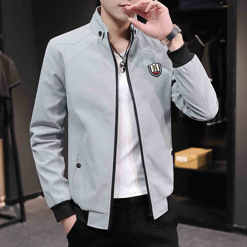 OC626: áo khoác nam cổ đứng