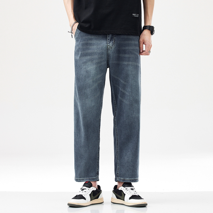 OE224: Quần jeans nam cao cấp cao cấp Xintang Tencel lụa băng