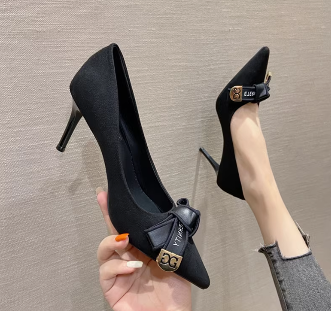 C237: Giày cao gót mũi nhọn cho nữ cao cấp