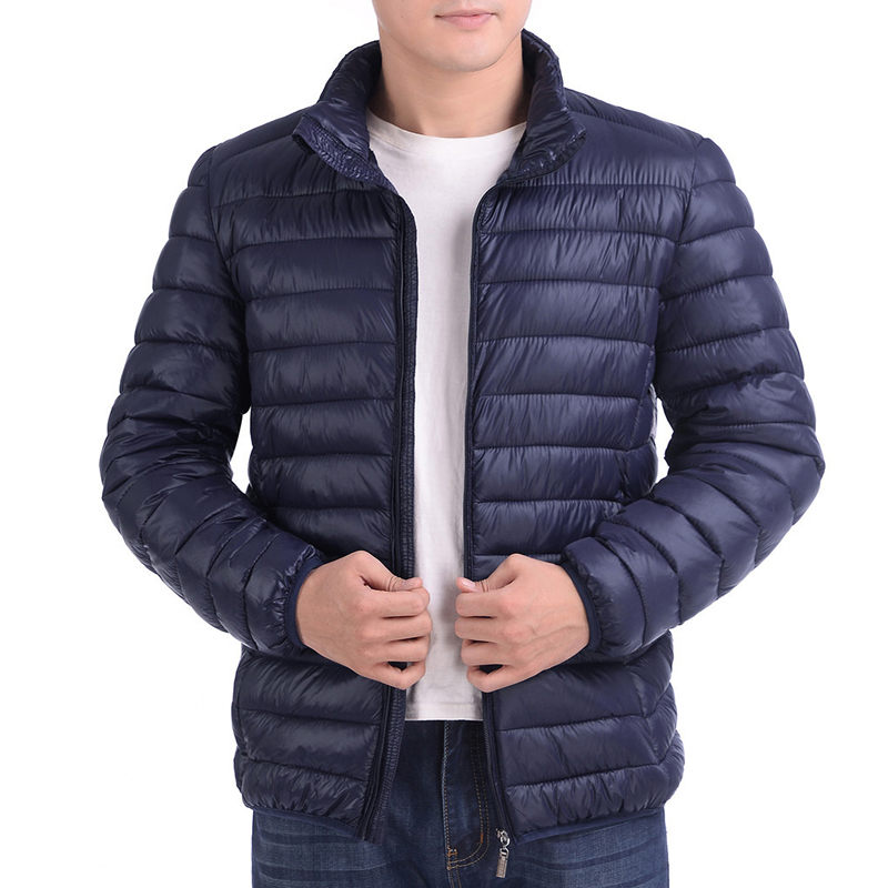 OE933: Áo khoác cotton nam cao cấp mùa thu đông kiểu dáng nhẹ dành cho người trung niên