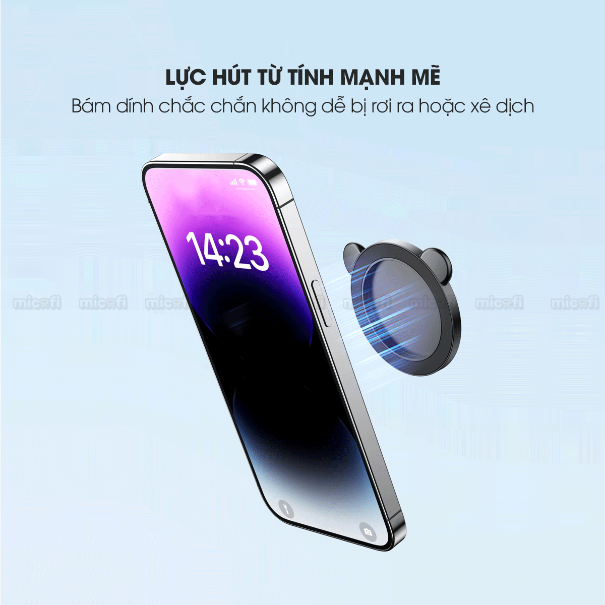 Gương Chụp Ảnh Phản Chiếu Micofi Kẹp Điện Thoại, Gương Chụp Ảnh Gắn Dán Điện Thoại Selfie, Chụp Hình Hỗ Trợ Camera Sau