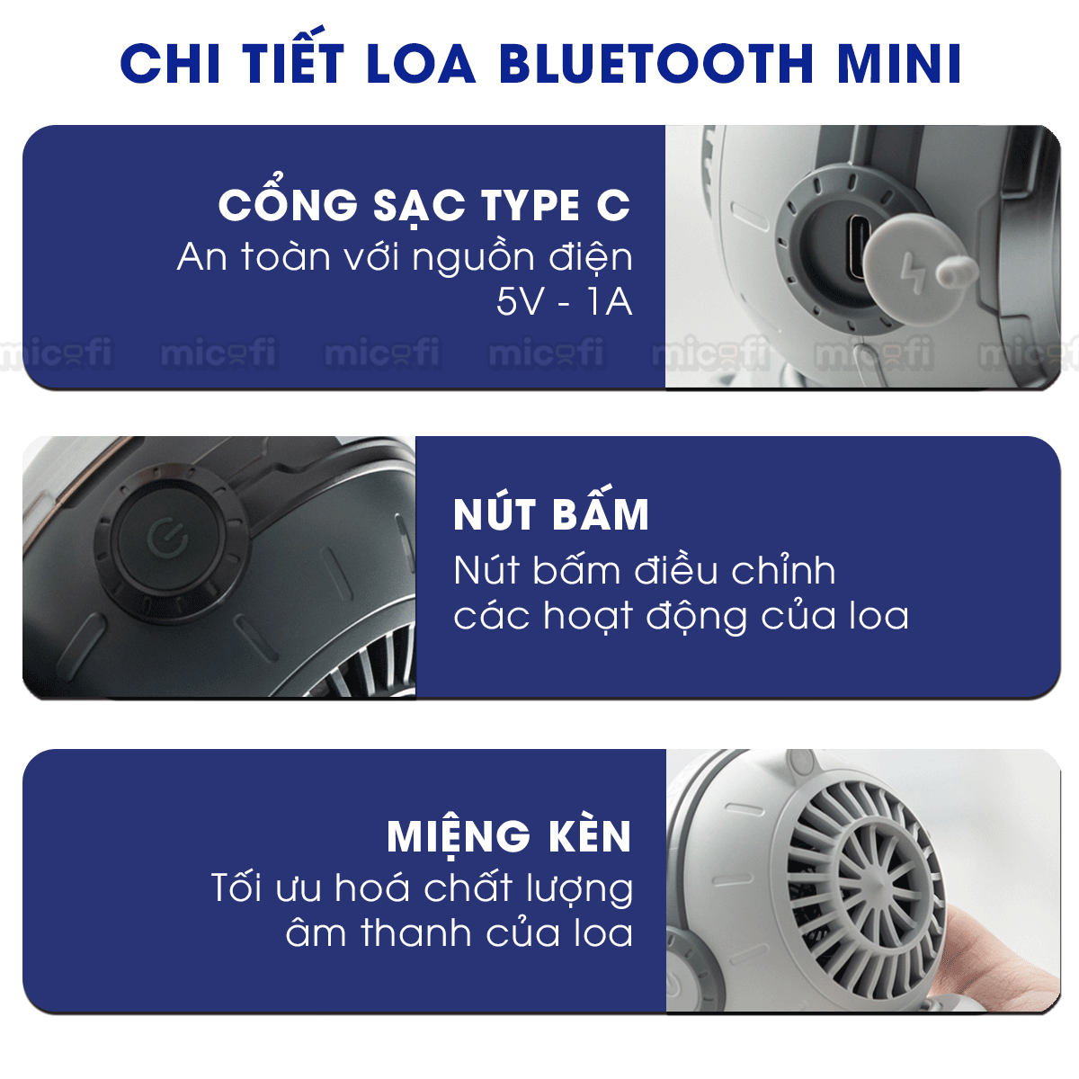 Loa Bluetooth Mini Micofi Nghe Nhạc Bass Mạnh, Loa Mini Bluetooth Có Đèn Phi Hành Gia Không Dây, Bluetooth 5.3